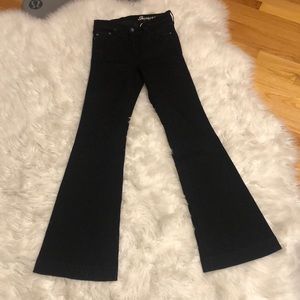 H&M black flare jeans size 30